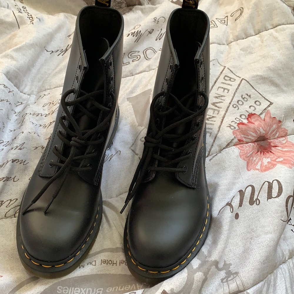 Brand new all black doc martins! Never worn!